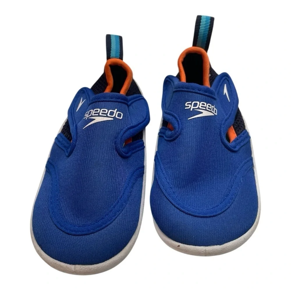 Speedo Toddler Royal Blue Hybrid Water Shoes Size Small 5-6